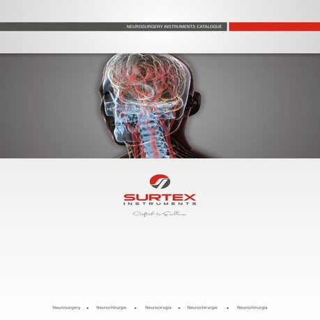 NEUROSURGERY INSTRUMENTS CATALOGUE