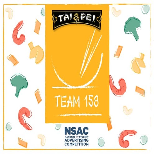 Tai Pei: Fortunately Different, National Student Advertising Competition 2017