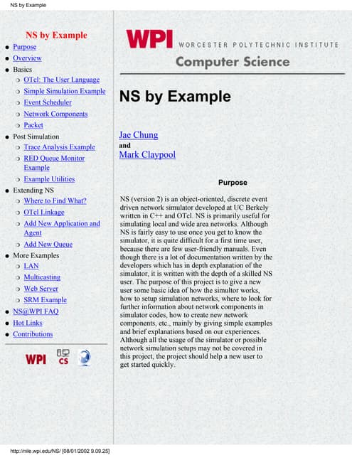 Nsby examples
