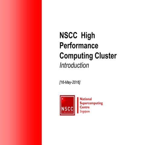 NSCC Training - Introductory Class