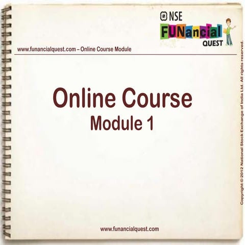 Financial literacy module 1 | PDF