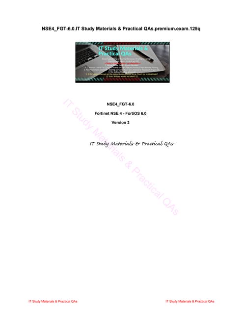 Nse4 fgt 6.0