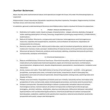 NSEJS Syllabus - NSEJS (National Standard Examination for Junior Science.pdf