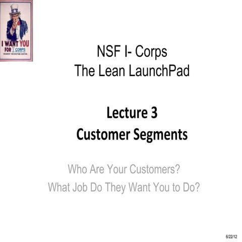 Nsf lecture 3 customers