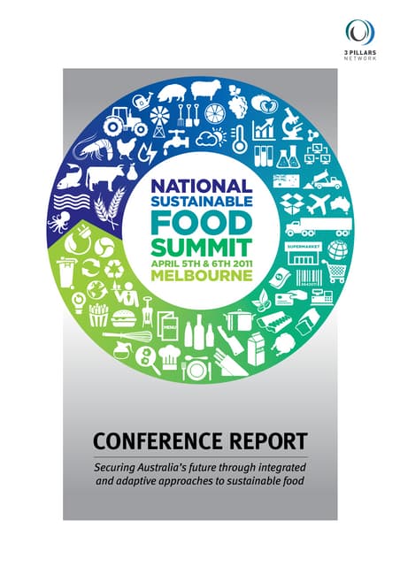 National Sustainable Food Summit Conference Report 