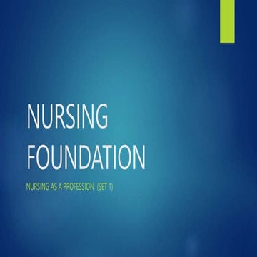Nursing As A Profession notes  set -1 (2).pptx