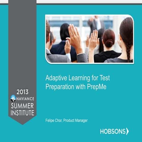 Adaptive Learning for Test  Preparation with PrepMe