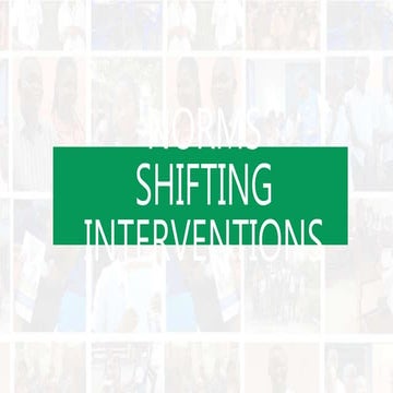 Presentation_NSI - Norms Shifting Interventions