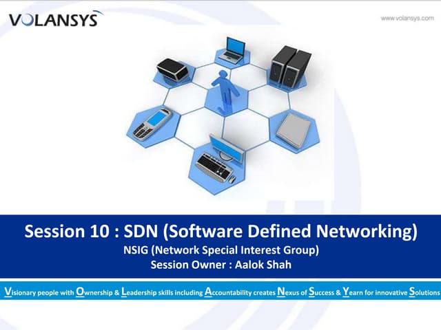 Software Defined Networking (SDN)