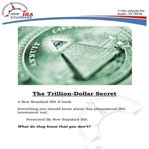The Trillion Dollar Secret | PDF