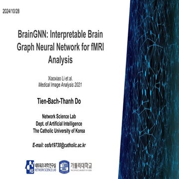 Graph Neural Networks in Brain Connectivity Analysis | PDF