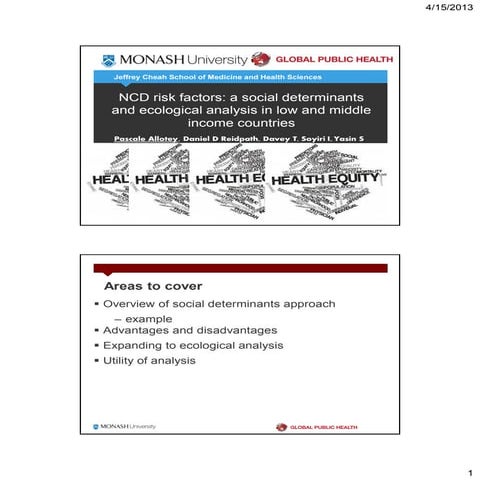 National health programes for non communicable disease | PPTX