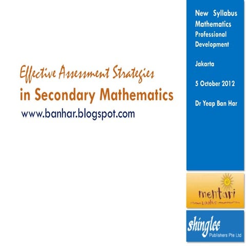New Syllabus Mathematics Seminar 5 Oct