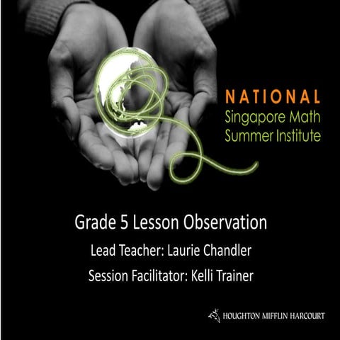 National Singapore Math Summer Institute