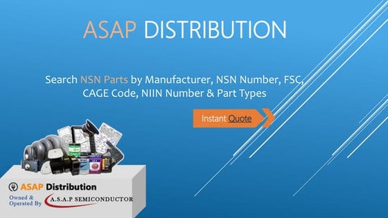 Asap Distribution presentations