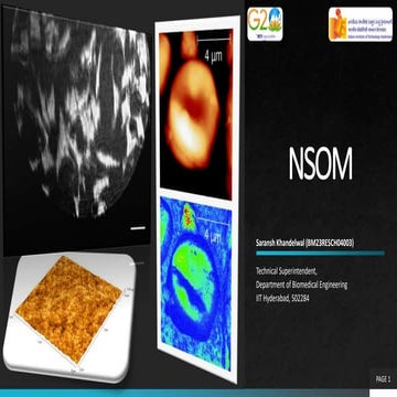 Near Field Scattering Optical Microscopy (NSOM)