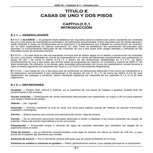 Nsr 10 titulo-e | PDF