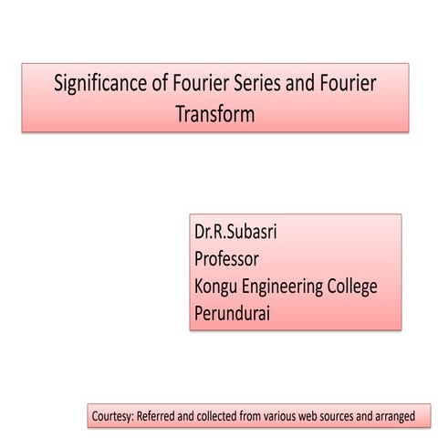 Nss fourier