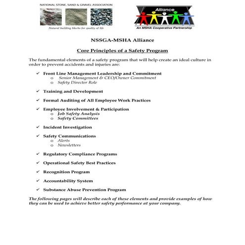 Nssga alliance coresafetyprinciples