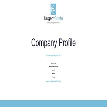 Nugent Sante Shout Presentation