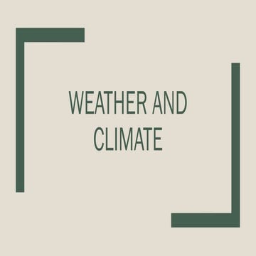 NSS PPT.pptx about Weather and Climate and its related components