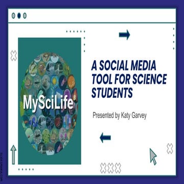 NSTA 2022: MySciLife - A Social Media Tool for Science Students.pptx