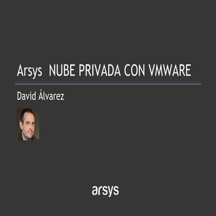 Webinar - Instalar VMware en un servidor dedicado