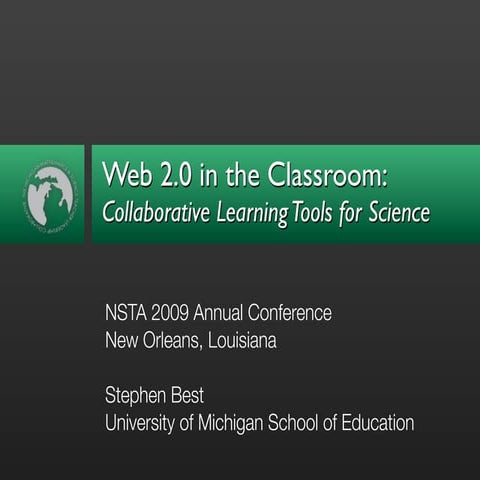 Web 2.0 Tools for Science