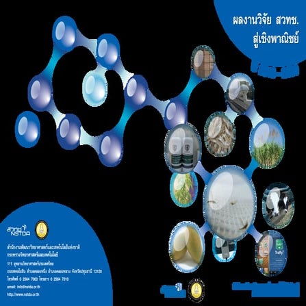 NSTDA Research for Commercialization 2549 - 2556