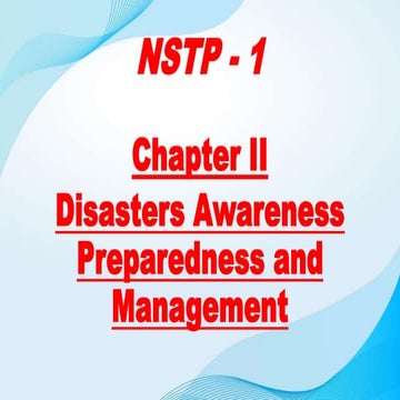 Module 1_Philippine DRRM System FOR STUDENTS | PPTX