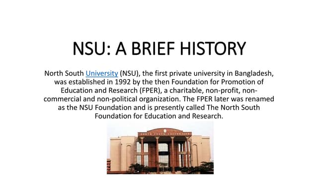 NSU | PPT