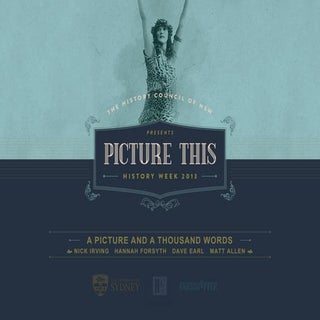 NSW History Week: A Picture and A T...