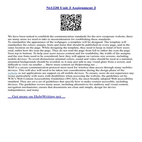 Nt1330 Unit 3 Assignment 3