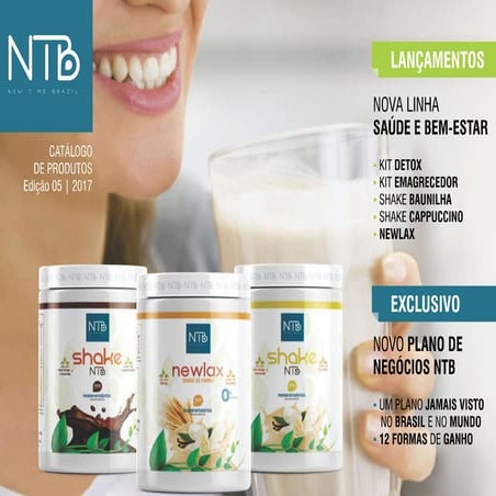 Ntb   catalogo de produtos - 05 2016