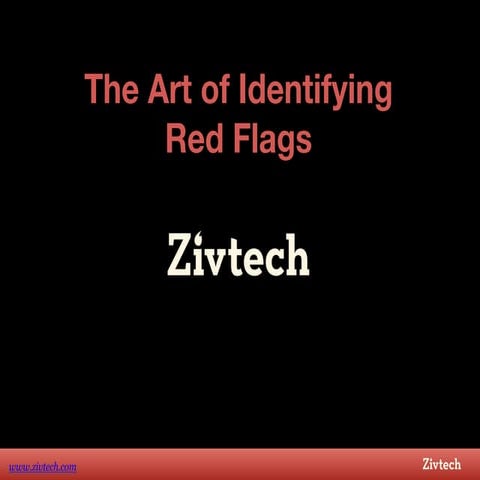 The Art of Identifying Red Flags in Drupal Projects