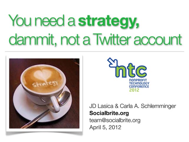 Your nonprofit needs a social media strategy