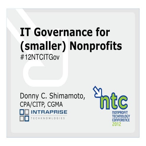 IT Governance for Nonprofits