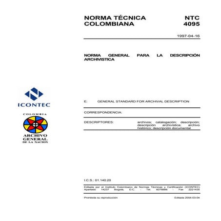 Ntc 4095 | PDF