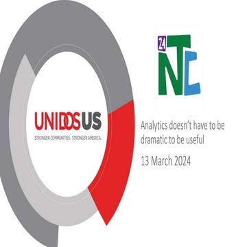 NTEN Your Analytics doesn't have to be dramatic to be useful