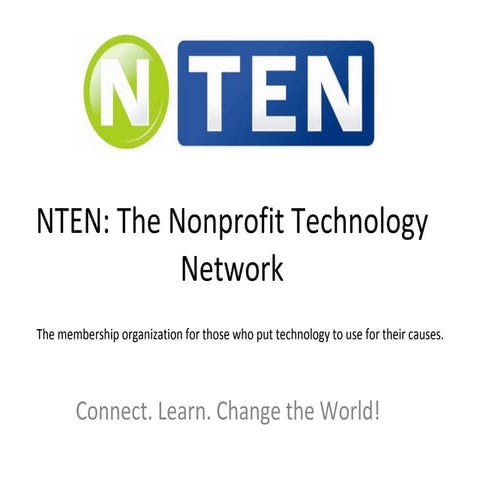 NTEN Background and Overview
