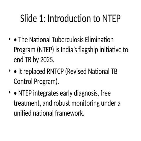 NTEP organogram district level state level | PDF