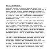 Ntfs file system nomi