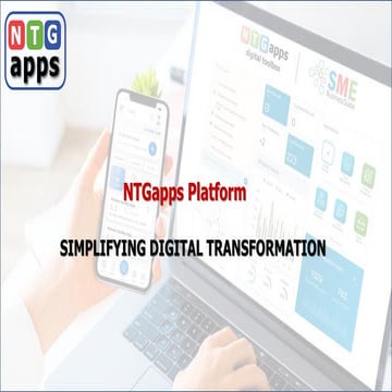 NTGapps NTG LowCode Platform | PPTX
