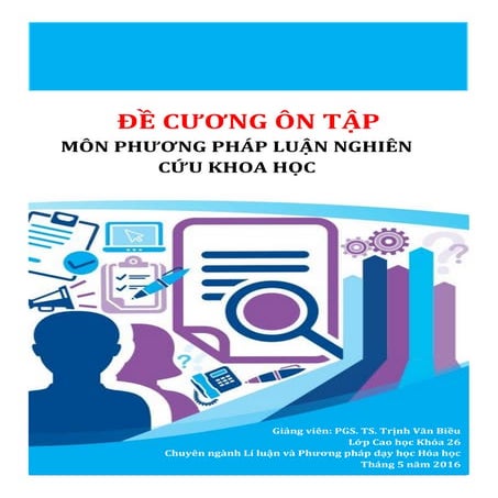 Đề cương ôn thi môn Phương pháp luận nghiên cứu khoa học