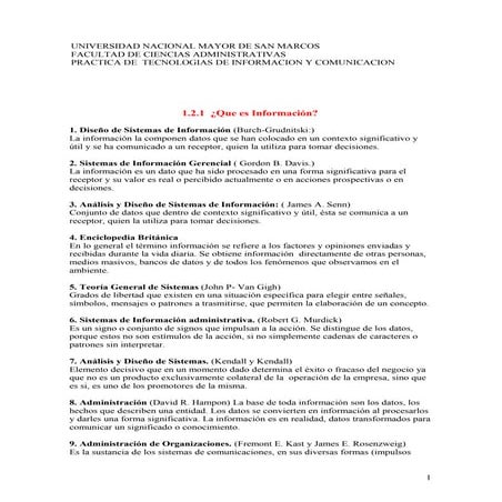  PRACTICA 2: SISTEMA DE INFORMACION