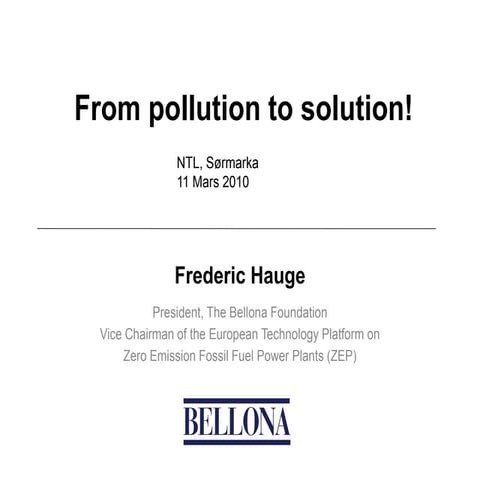 NTL Bellona Sørmarka