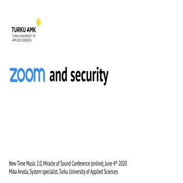 Ntm 2.0 arvola presentation