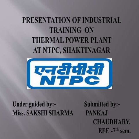 NTPC BY PANKAJ