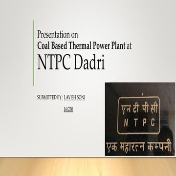 Ntpc dadri
