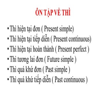 ÔN TẬP VỀ THÌ.pptx